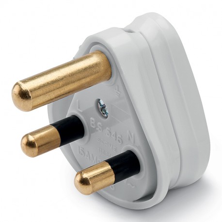 110.3010 - 110.3010 SCAME 2P+E 15A WHITE QUICK PLUG