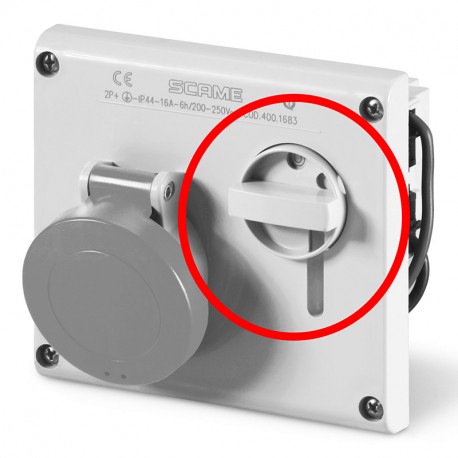 654.2110 - 654.2110 SCAME KNOB KIT GREY