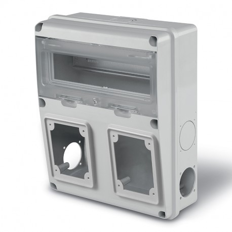 633.2022 - 633.2022 SCAME MODULAR ENCLOSURE 11 DIN 2x63A