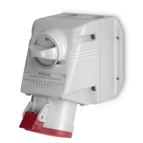 513.3257TS.A - 513.3257TS.A SCAME SURF.MNT.SOCKET 3P+N+E IP44 32A 6h