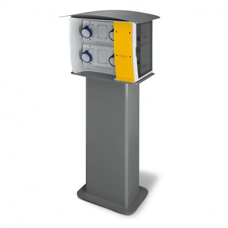 659.MA5141-04 - 659.MA5141-04 SCAME PILLAR MBOX2-OPTIMA METAL IP66 12A 400V