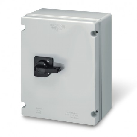 590.GED10005 - 590.GED10005 SCAME SWITCH DISCONNECTOR IP65 100A 3P+N