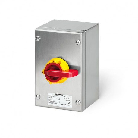 590.SEM2005 - 590.SEM2005 SCAME SWITCH DISCONNECTOR 20A 3P+N IP65