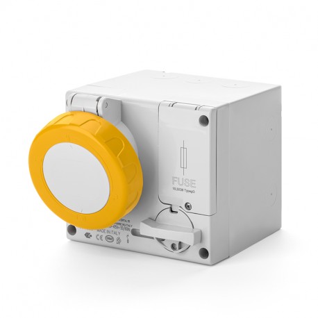 506.3279 - 506.3279 SCAME INTERLOCKED SOCKET 3P+N+E 32A 4h IP44