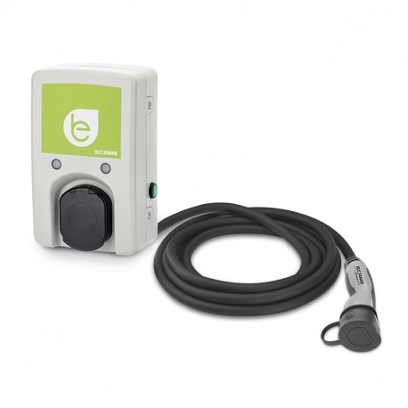 204.WB11L-T21 - 204.WB11L-T21 SCAME WALL BOX CABLE+SOCKET T2 IP54 16A 230V