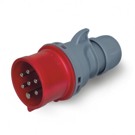 213.3237-7 - 213.3237-7 SCAME PLUG 6P+E IP44 32A 6h 380-415V AC