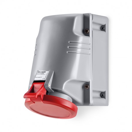 513.6357T - 513.6357T SCAME SURF.MNT.SOCKET 3P+N+E IP44 63A 6h