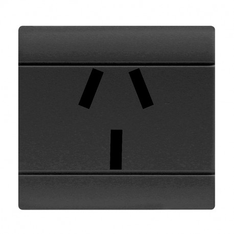 101.6427 - 101.6427 SCAME AU/NZ SOCKET 10A 2P+E ANTHRACITE