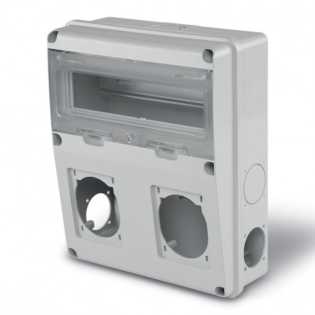 633.2021 - 633.2021 SCAME MODULAR ENCLOSURE 11 DIN 2x16/32A