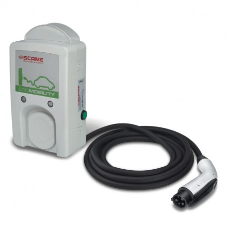 204.WB11E-T11 - 204.WB11E-T11 SCAME WALL BOX CABLE+SOCKET T1 IP54 16A 230V