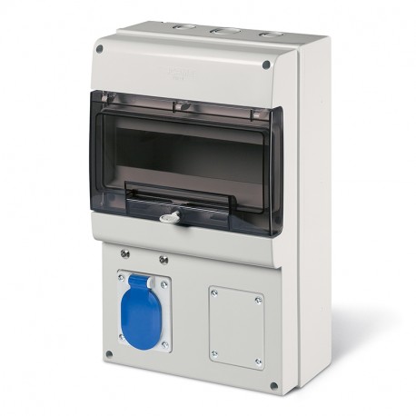 204.UB11L-3C - 204.UB11L-3C SCAME CONSUMER UNIT 1 SOCKET 3C 3,5kW IP44 16A