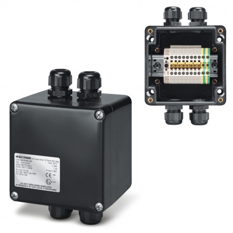 644.0345-J02 - 644.0345-J02 SCAME EX ENCLOSURE 122x120x90 8xWDU