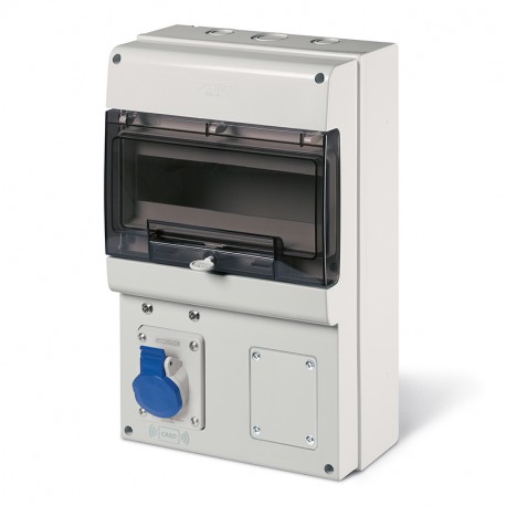 204.UB11R-3A - 204.UB11R-3A SCAME CONSUMER UNIT 1 SOCKET RFID 3A 3,5kW