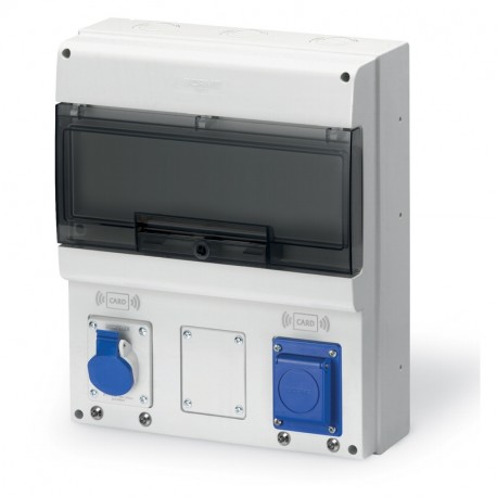 204.UB21R-3AUN - 204.UB21R-3AUN SCAME CONSUMER UNIT 2 SOCKETS RFID