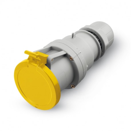 313.6342 - 313.6342 SCAME CONNECTOR 3P+N+E IP44 63A 4h 100-130V AC