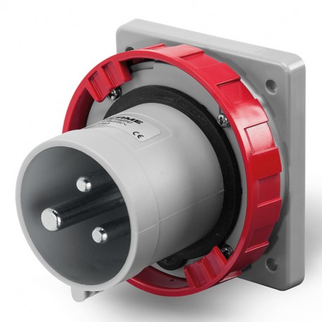 248.6398 - 248.6398 SCAME APP. INLET 2P+T 9H 63A IP66/IP67 OPTIMA