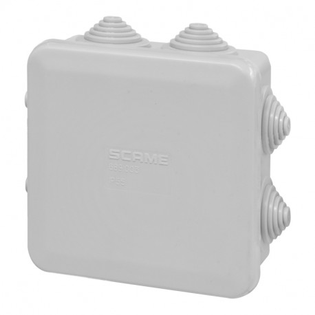 689.003 - 689.003 SCAME JUNCTION BOX IP55 GW 650°C 80x80x40mm