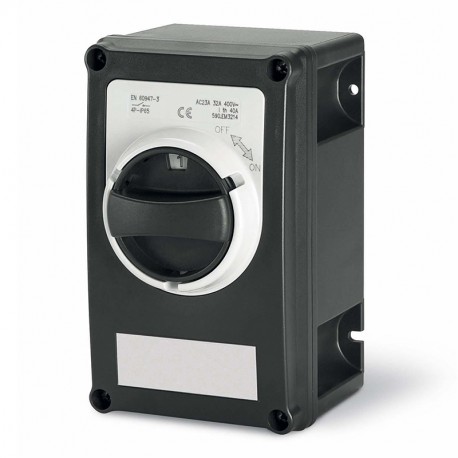 590.JGE2005 - 590.JGE2005 SCAME SWITCH DISCONNECTOR 20A 3P+N IP66