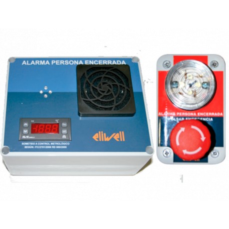 CAJAALARNTER - CAJAALARNTER ELIWELL TTO. METROLOGY + ALARM WITH BATTERY Electronic controls for automation