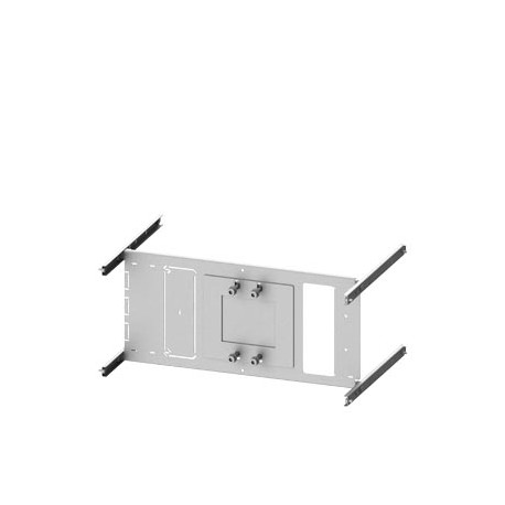 8PQ6000-3BA75 - 8PQ6000-3BA75 SIEMENS SIVACON S4 mounting plate 3NP1143 (NH1 up to 250A), 3NP1153 (NH2 up to 400 A), H: 250m..