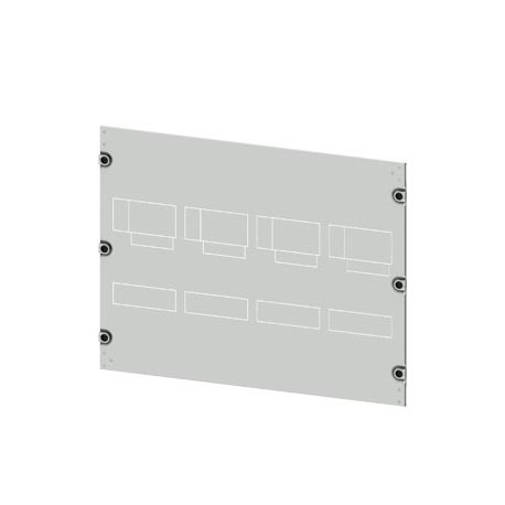 8PQ2055-8BA12 - 8PQ2055-8BA12 SIEMENS SIVACON S4 cover 3VA20 (100A), 3VA21 (160A), 3VA22 (250A), 4-pole, fixed-mounted, H: 5..