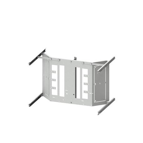 8PQ6000-6BA48 - 8PQ6000-6BA48 SIEMENS SIVACON S4 mounting plate 3VL5 up to 630A 4-pole fixed-mounted plug-in tech. thr. mod...