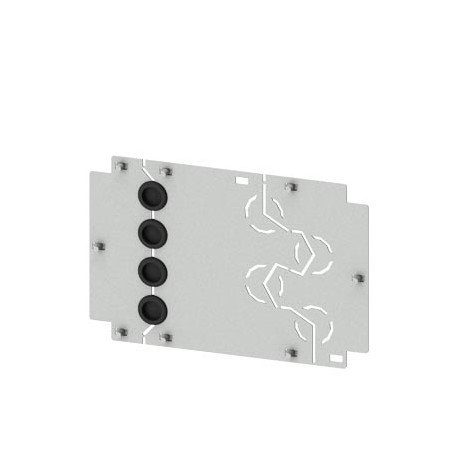 8PQ5000-3BA72 - 8PQ5000-3BA72 SIEMENS SIVACON S4 cover connection rear 3VL1-3 (250A), 4-pole, withdrawable, fixed-mounted, p..