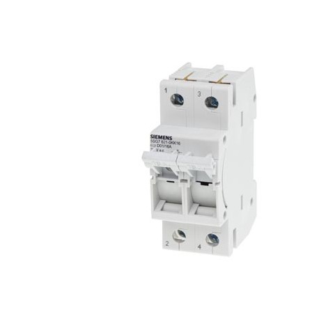 5SG7621-0KK16 - 5SG7621-0KK16 SIEMENS MINIZED, fuse switch disconnector, D01, 2-pole, In: 16 A, Un AC: 400 V