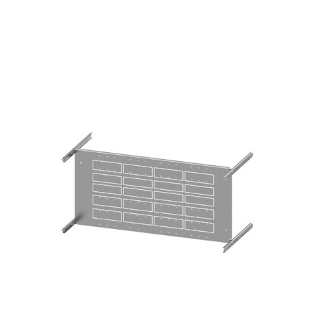 8PQ6000-3BA30 - 8PQ6000-3BA30 SIEMENS SIVACON S4 mounting plate 3VL1-3 up to 250A 4-pole plug-in socket withd. H: 350mm W: 8..
