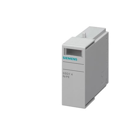 5SD7488-0 - 5SD7488-0 SIEMENS Plug-in part type 2 N-PE Requirement class C, UC 260V 1-pole for surge arrester 5SD746...,..