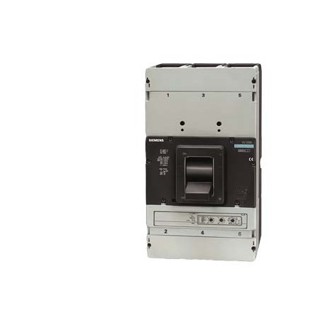 3VL7712-1NA46-0AA0 - 3VL7712-1NA46-0AA0 SIEMENS circuit breaker VL1250N standard breaking capacity Icu 55kA, 415V AC 4-pole, line..