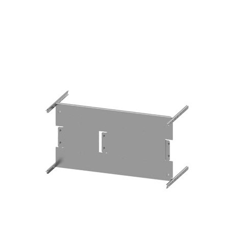 8PQ6000-8BA42 - 8PQ6000-8BA42 SIEMENS SIVACON S4 mounting plate 3VA20 (100A), 3-pole, 8US setup, H:400mm W: 800mm
