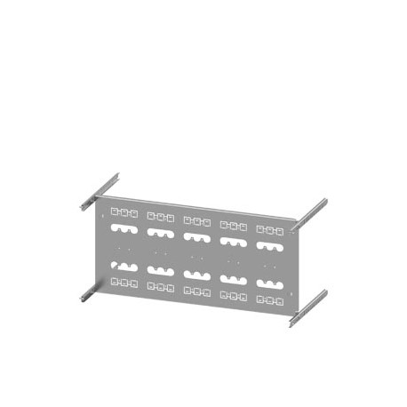 8PQ6000-8BA43 - 8PQ6000-8BA43 SIEMENS SIVACON S4 mounting plate 3VA12 (250A), 3-pole, fixed-mounted, H:350mm W: 800mm