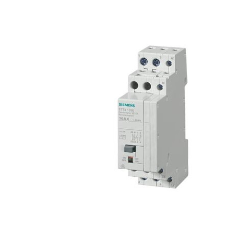 5TT4125-0 - 5TT4125-0 SIEMENS Remote control switch with 1 NO contact, and 1 NC with central ON/OFF function Contact for..