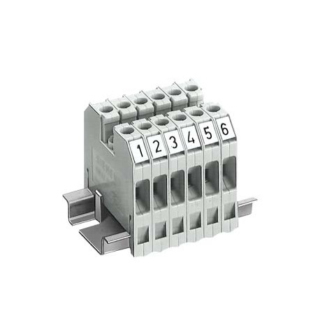 8WA1905-0X - 8WA1905-0X SIEMENS terminal strip 24-pole w/ inscription 1 to 24