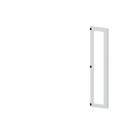 8MF1270-2UT25-0BE2 - 8MF1270-2UT25-0BE2 SIEMENS SIVACON, door half, left, inspection window, IP55, H: 2200 mm, W: 450 mm, RAL 703..