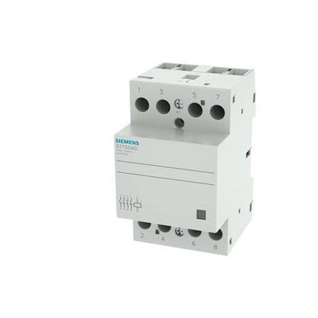 5TT5840-0 - 5TT5840-0 SIEMENS INSTA contactor with 4 NO contacts Contact for 230 V AC, 400V 40A Control 230 V AC