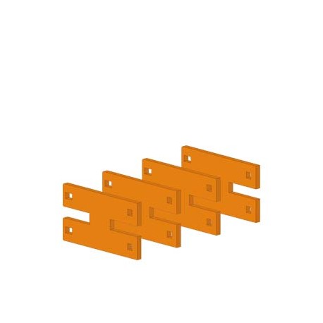 8PQ4000-0BA54 - 8PQ4000-0BA54 SIEMENS SIVACON S4 CONNECTING BRACKETS MBB CROSS SECTION 30X10MM L, N, PEN