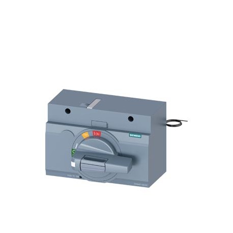 3VA9467-0EK23 - 3VA9467-0EK23 SIEMENS front mounted rotary operator standard with door interlock IEC IP30/40 24V DC lighting..