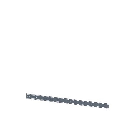 8MF1020-2HC13-0 - 8MF1020-2HC13-0 SIEMENS SIVACON, mounting rail, serrated, L: 1200 mm, zinc-plated