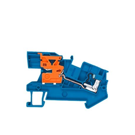 8WH6001-0BG01 - 8WH6001-0BG01 SIEMENS INSTA through-type terminal 4 mm2, 6.2 mm wide blue N disconnect