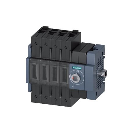 3KD2644-2ME40-0 - 3KD2644-2ME40-0 SIEMENS Switch disconnector 63 A, Size 1, 4-pole Lateral operating mechanism right Basic uni..