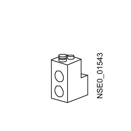 3VL9400-4TF00 - 3VL9400-4TF00 SIEMENS accessory for VL400, multiple feed-in terminal for Cu/Al for 2 conductors per terminal