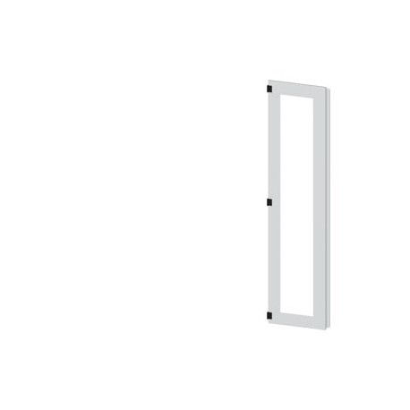 8MF1070-2UT25-0BE2 - 8MF1070-2UT25-0BE2 SIEMENS SIVACON, door half, left, inspection window, IP55, H: 2000 mm, W: 450 mm, RAL 703..