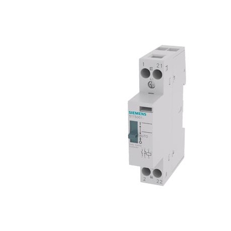 5TT5001-6 - 5TT5001-6 SIEMENS INSTA contactor 0/1-automatic with 1 NO contact and 1 NC contact Contact for 230 V AC, 400..