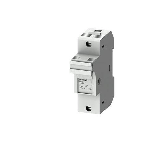3NW7111 - 3NW7111 SIEMENS SENTRON, cylindrical fuse holder, 14x51 mm, 1-pole, In: 50 A, Un AC: 690 V