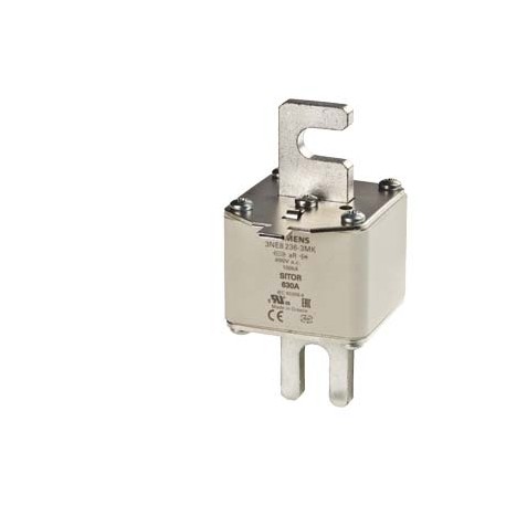 3NE8227-3MK - 3NE8227-3MK SIEMENS SITOR fuse link, with slotted blade contacts, NH1, In: 250 A, aR, Un AC: 690 V, Un DC: 4..