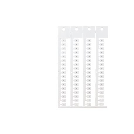 8WA8348-1AH - 8WA8348-1AH SIEMENS inscription label, front, with Y, vertical, terminal width: 5 mm, H: 7 mm, white
