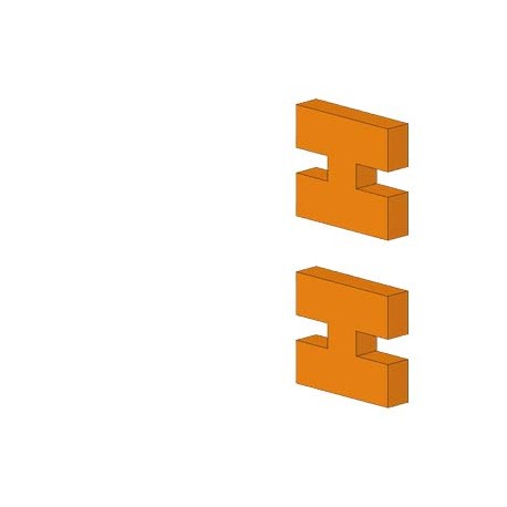 8PQ4000-0BA52 - 8PQ4000-0BA52 SIEMENS SIVACON S4 CONNECTING BRACKETS MBB CROSS SECTION UP TO 30X10MM PE