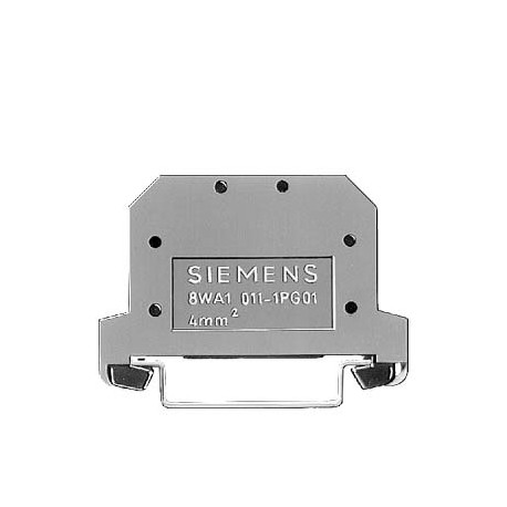 8WA1011-1PG00 - 8WA1011-1PG00 SIEMENS PE terminal 2 screw terminals green-yellow, 7.2mm, Sz. 4